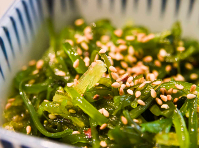 seaweed meal dishes