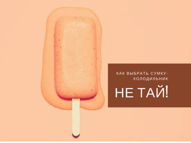 как выбрать сумку-холодильник