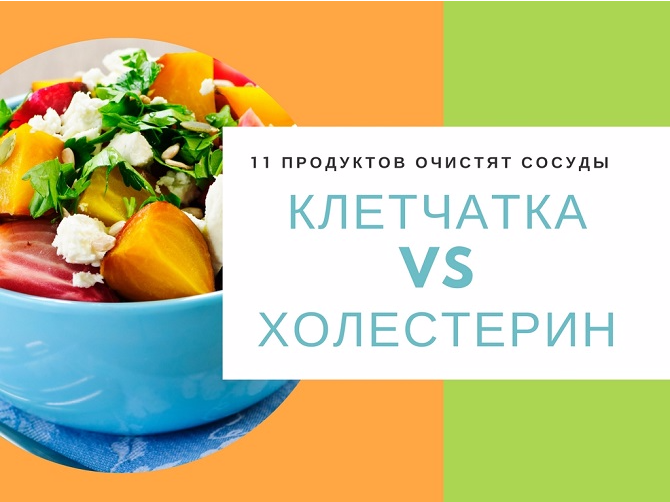 Факты о клетчатке и холестерине