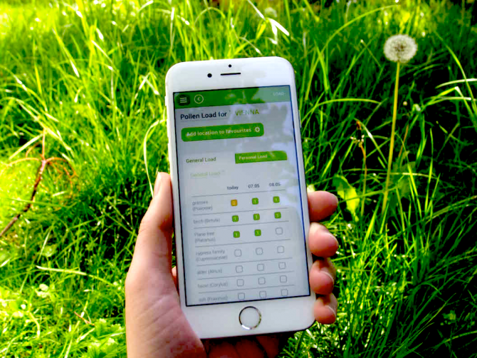 mobile applications for allergy sufferers
