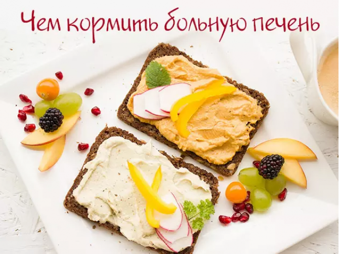 Чем кормить больную печень?