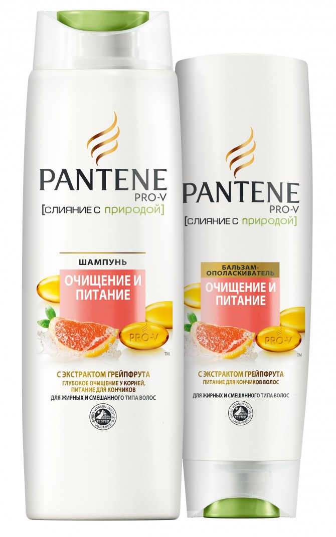 Летний уход за волосами с новым Pantene «Слияние с природой. Очищение и питание»