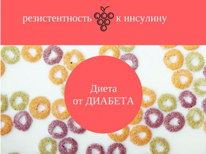 Резистентность к инсулину и диета SOS