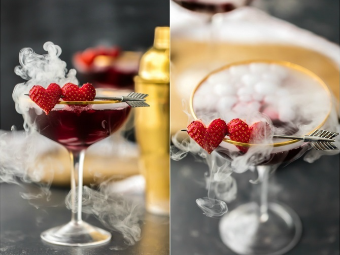 romantic cocktails